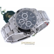 Rolex Daytona nero ref. 116520 full set bracciale nuovo con adesivi